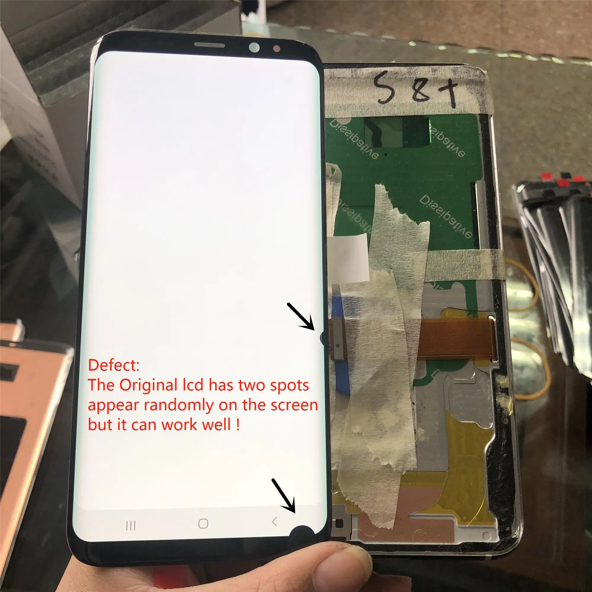 Original For Samsung Galaxy S8 Plus LCD Display