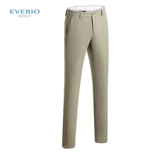 EVERIO новые утепленные бархатные брюки для гольфа мужская однотонная штаны осень-зима теплый тонкий дышащий костюм на заказ