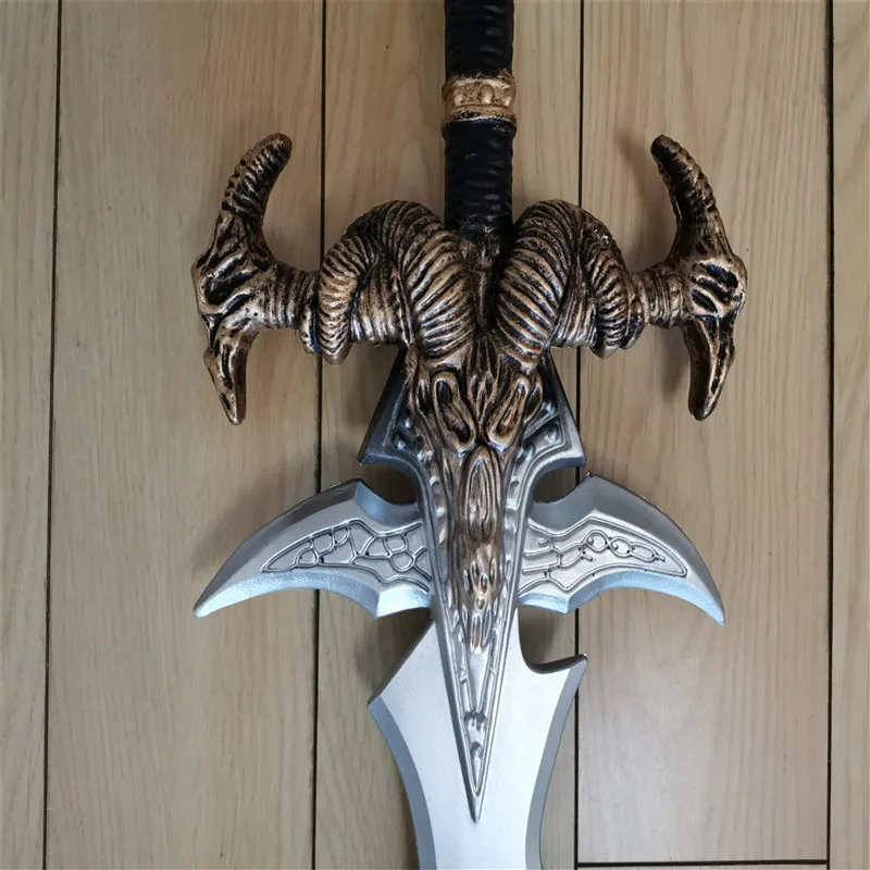 Косплей World of Warcraft замороженный меч из овчины реквизит крутая голова ролевая игра