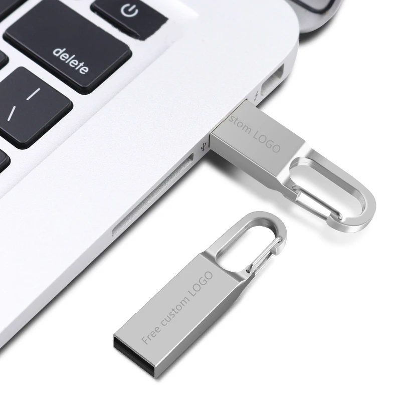 Металлический USB флеш-накопитель 64 ГБ, флеш-накопитель 16 ГБ, 8 ГБ, флеш-накопитель 32 ГБ, флеш-карта памяти 128 ГБ, флеш-накопитель 4 Гб, usb диск, бесплатный Пользовательский логотип