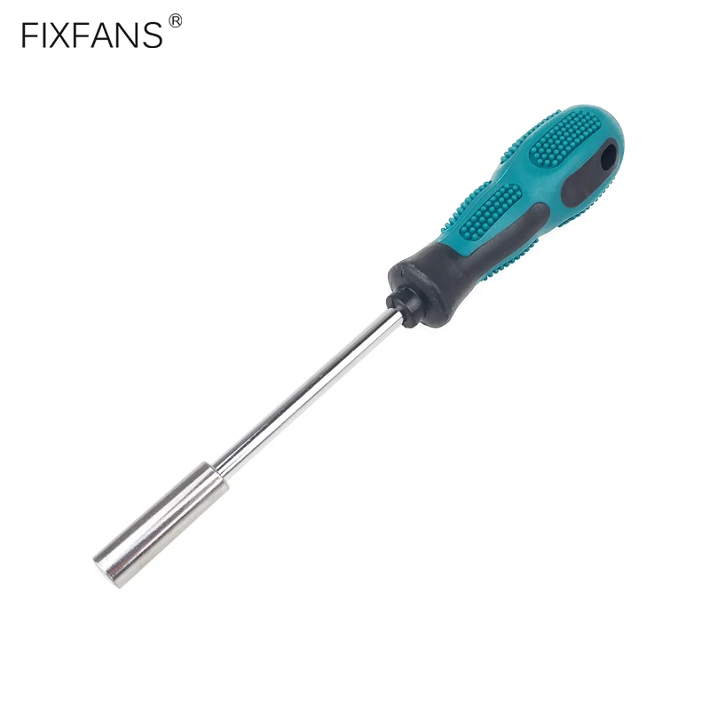 FIXFANS 1/4 дюймов Шестигранная отвертка с ручкой магнитный держатель для бит удлинитель адаптер 6,35 мм шестигранный хвостовик торцевой ключ бытовые инструменты