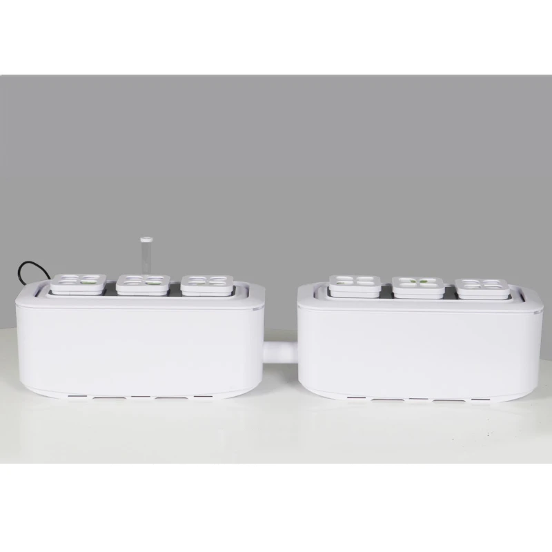 2xPlanting box Soilless культивирование автоматическое оборудование для полива выращивания воды культура коробка Детский горшок балкон Настольный Овощной Ящик для выращивания - Цвет: 2xPlanting box