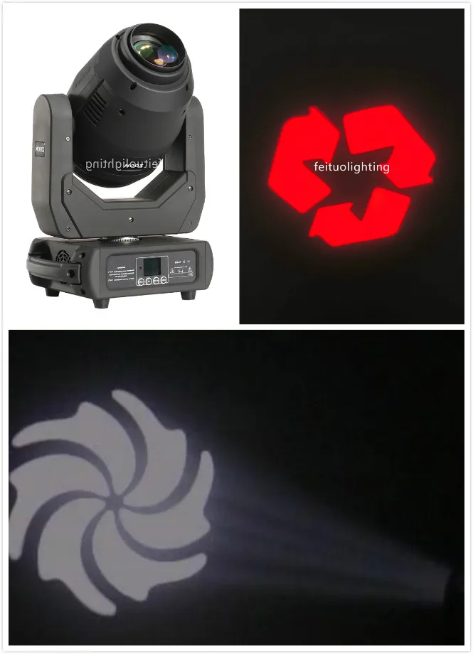 2PCS FREE SHIPPING Club stage led moving head 250w spot or zoom 8-facet prism gobo project disco lighting | Освещение