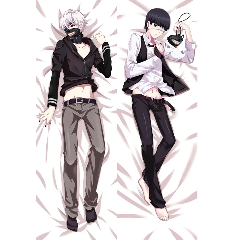 Аниме Токийский Гуль канеки Кен дакимакура обнимающая Подушка Наволочка Мужская