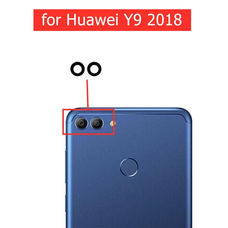 taza arco Espíritu Lente de Cristal para cámara trasera de Huawei Y9 2018, cristal de cámara  trasera con pegamento 3M, piezas de repuesto para reparación de Huawei Y9  2018, 2 uds.|Cables flexibles para teléfonos móviles| - AliExpress