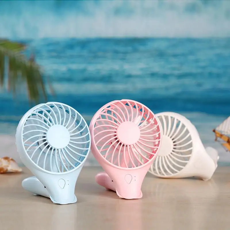 Rotary Handheld Mini Fan USB Power Rechargeable Battery Operated Hand Bar Fans portable for Home Office outdoor travel