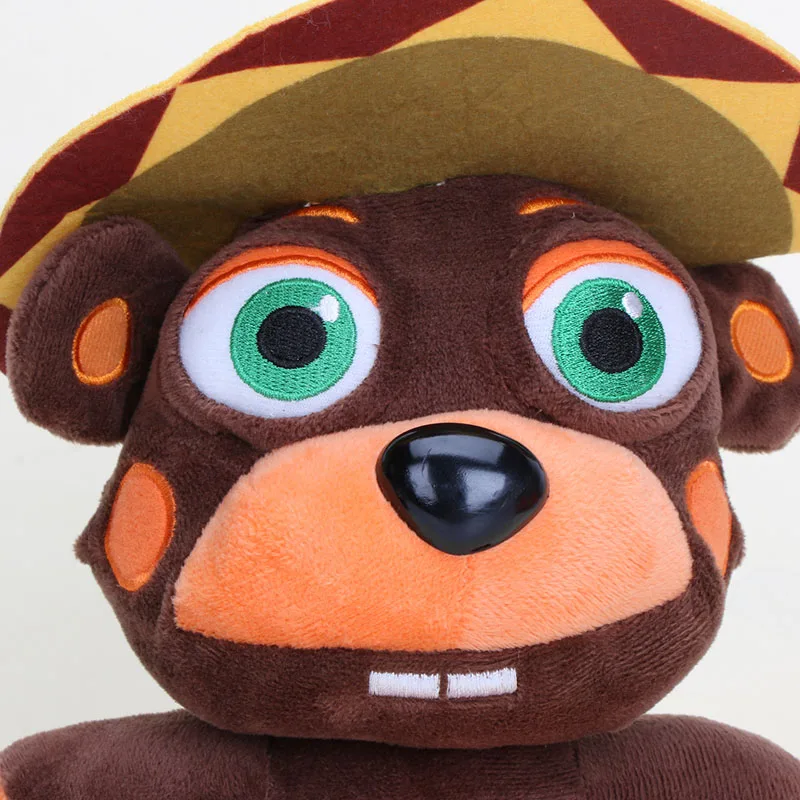 25cm FNAF Five Nights at Freddy's Bonnie Chica cupcake Foxy Golden Freddy Fazbear Nightmare Sister Location Kids Plush Toys