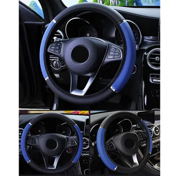

Accessories Steering Wheel Cover Auto Universal Protector Foamed leather