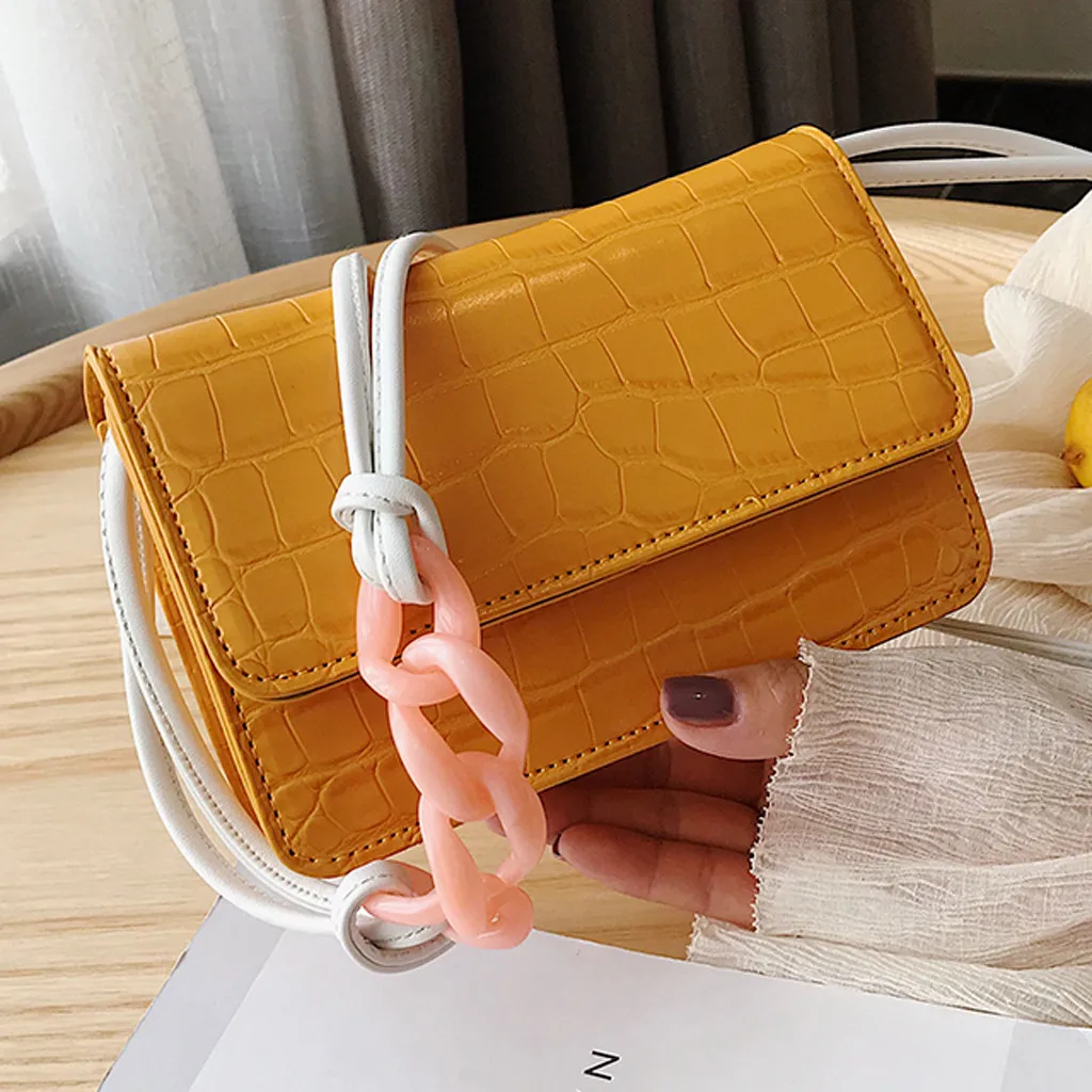 OCARDIAN Handbag Crocodile Crossbody Bags For Women Shoulder Bag Brand Designer Women Bags Luxury PU Leather Bag Handbag O21