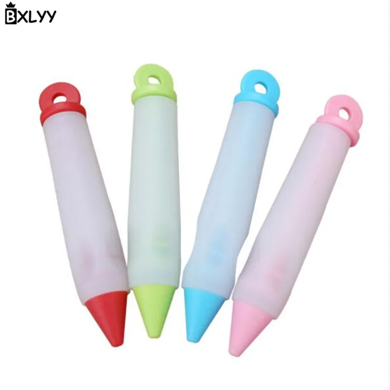 BXLYY 4 головки силиконовая форма для шоколада и варенья DIY насадка для декорирования торта инструменты для выпечки инструменты для украшения торта кухонные аксессуары для приготовления пищи. 7 - Цвет: random 1pc