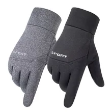 2021 Winter Warm Touch Screen Man Gloves Waterproof Women Non-Slip Reflective Windproof Ski Cycling Sports Glove