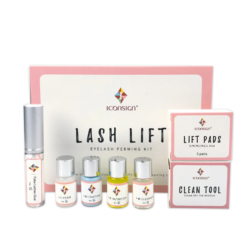 Дропшиппинг Lash lift Kit Makeupbemine перманентные ресницы комплект ICONSIGN Набор для завивки
