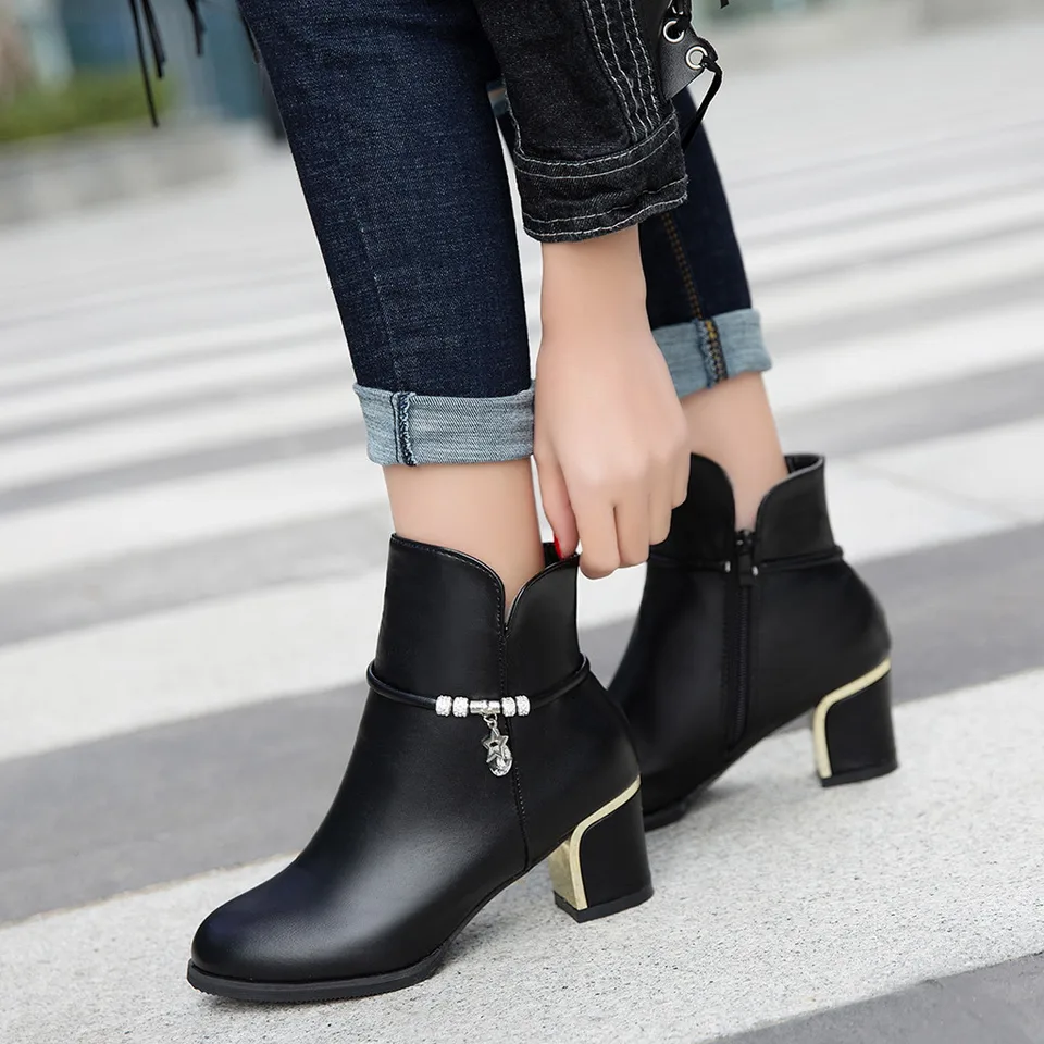 dresses with ankle boots 2019