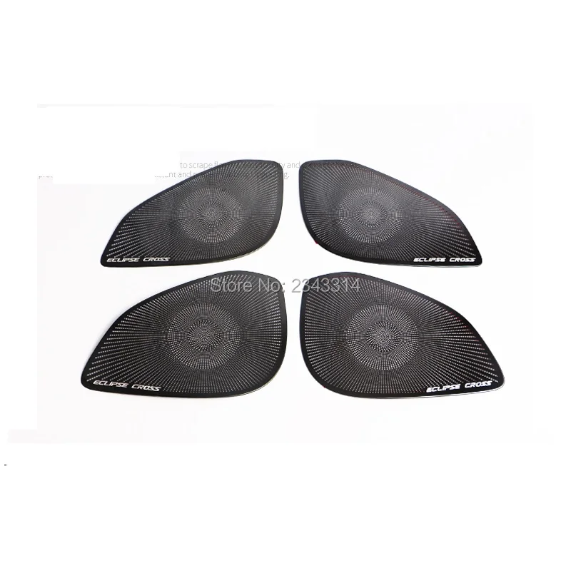 For Mitsubishi Eclipse Cross Accessories Car Door Stereo Speaker Audio Sound Loudspeaker Molding Cover Interior Trim 2018 2019 | Автомобили