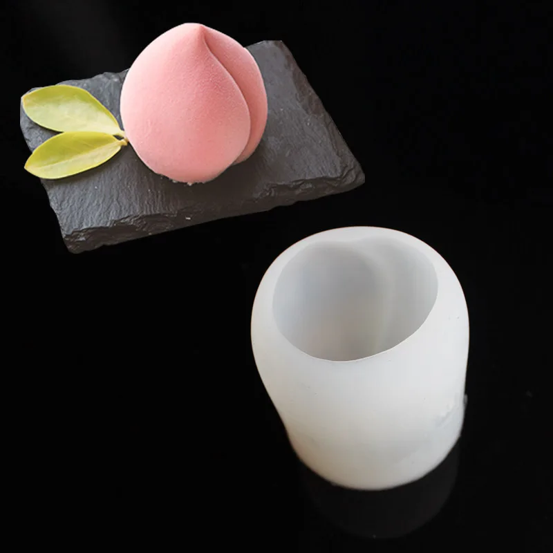 

Aibeads peach DIY Resin Mold Handmade Coaster Silicone Molds Jewelry Making Hand Made Tool Set Epoxy UV Resin made