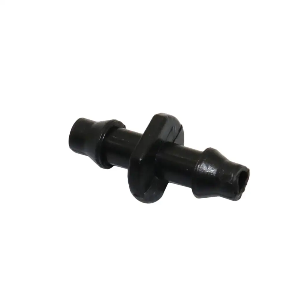 Double Barb Straight Water Hose Connectors Coupling for 4/7mm Hose Tubing Micro Flow Drip Irrigation Straight Connectors Fitting