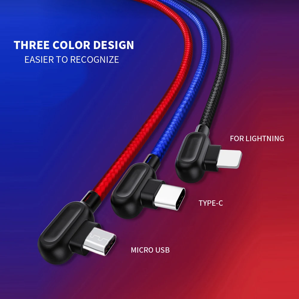  VOXLINK USB Kabel 3 in 1 Für iPhone XS Max XR X 8 7 Ladegerät Micro USB Kabel Für Android USB Rolle