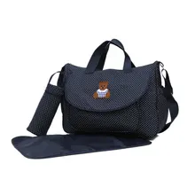 Bolsa de pañales multifunción para bebé, porta biberones para madre, cochecito, bolsas de pañales de maternidad, Set de 3 unids/set