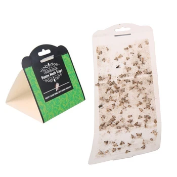 

6pcs Efficient Cloth Pantry Food Moth Trap Pheromone Killer Paste Sticky Glue Trap Pest Reject Fly Insects Family Restaurant Use