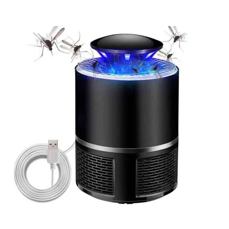 

Electric UV Light Mosquito Killer Insect Grill Fly Bug Zapper Trap Catcher Lamp 360 degrees suction fan no dead corner ignored