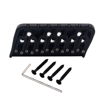 

GA885 7 String Guitar Saddle Bridge Multiple Scale Tail Fixed Strain Plate