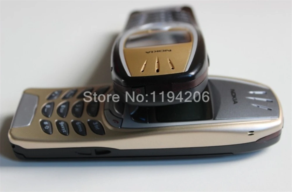 6310i разблокированный Nokia 6310i трехдиапазонный 2G GSM Поддержка Русская/арабская клавиатура классический Восстановленный мобильный телефон