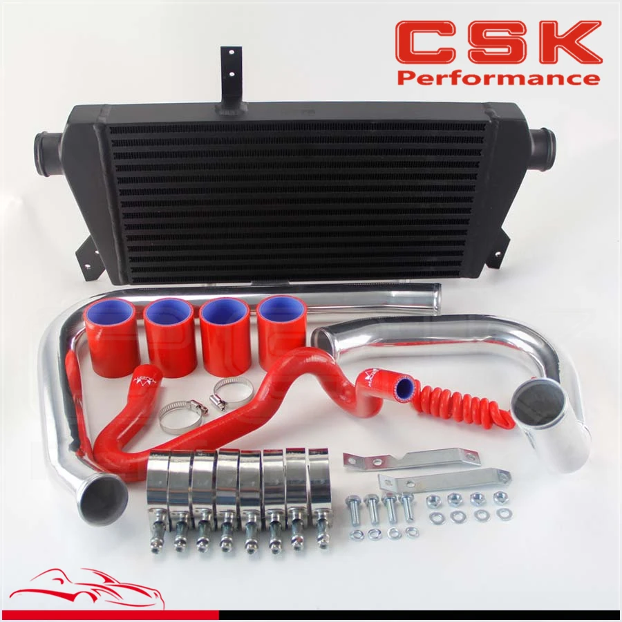 Улучшенная версия для 96 01 VW Passat Audi A4 B5 1 8 T черный/синий/красный|fmic intercooler kit|intercooler