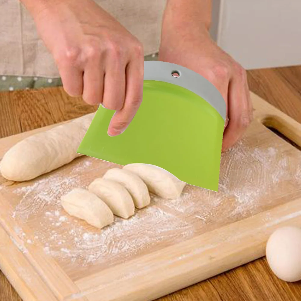  Bread Making Pastry Tools Smooth Fondant Cake Kitchen Gadgets Dough Scraper Cutter Spatula Flexible