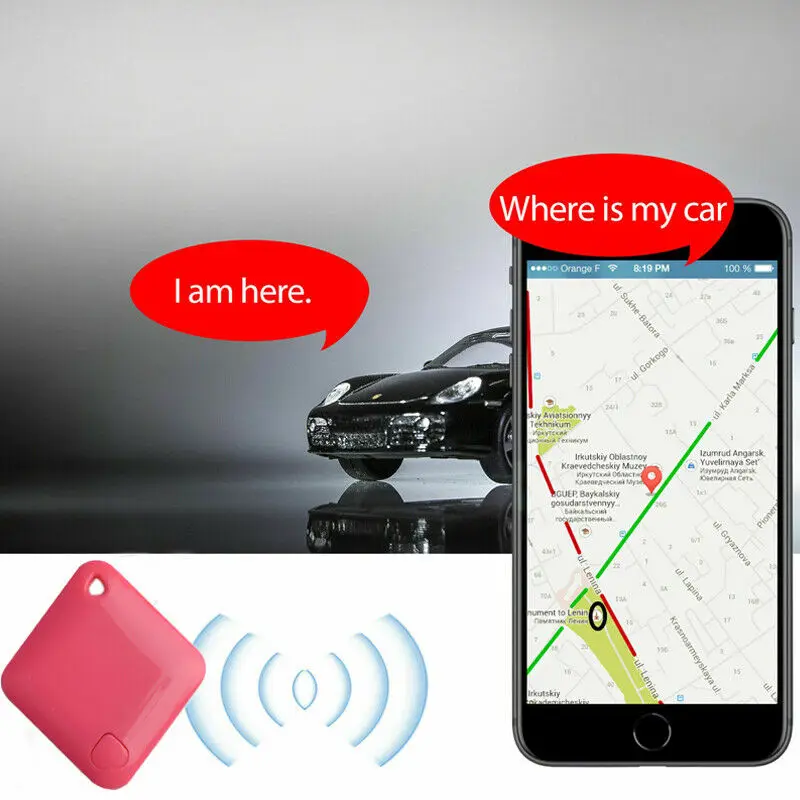 Мини Bluetooth gps отслеживающий искатель устройство тег Pet ключ ребенок автомобиль трекер локатор портативный gps трекер