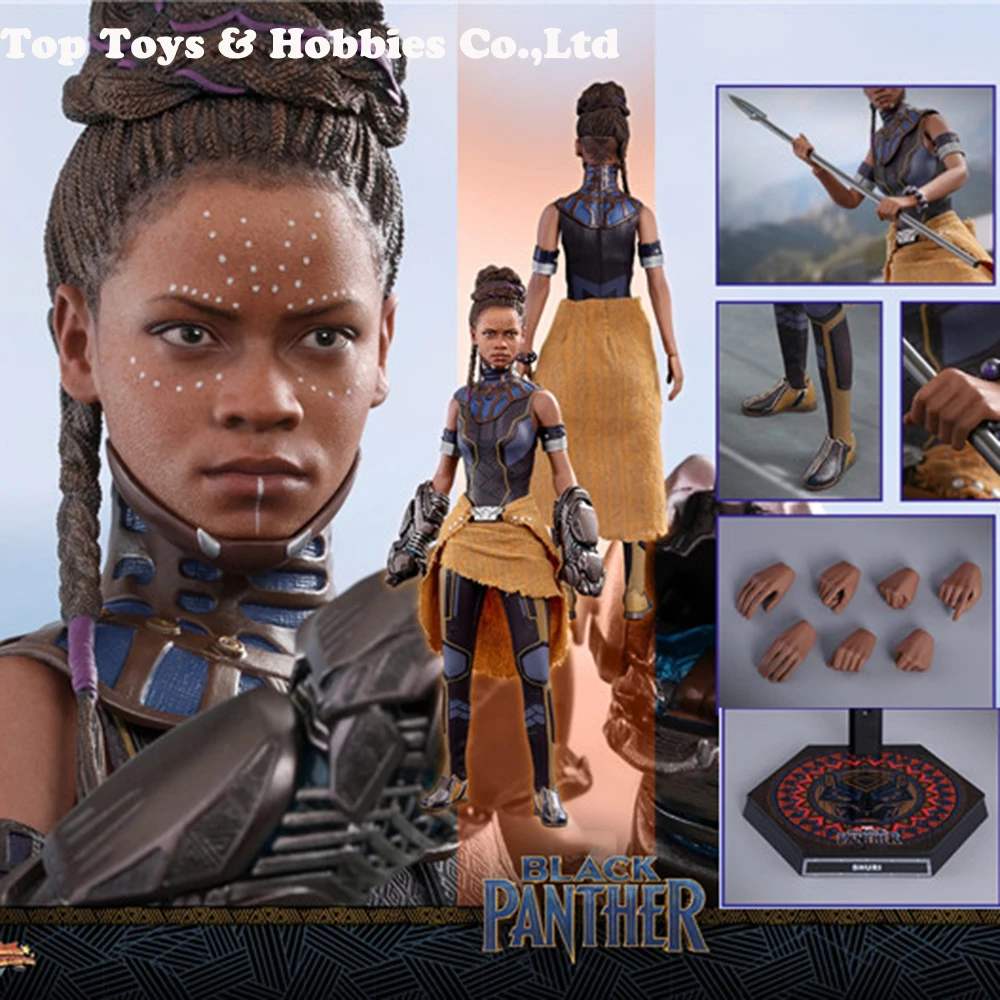

In stock Hot Toys MMS501 Black Panther 1/6 scale Shuri Collectible Figure For Collection full set action figure
