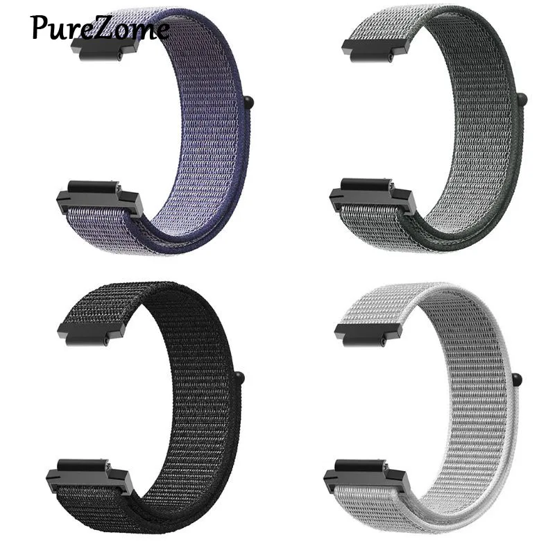 Wear-resistant Nylon Watch Band Wrist Strap Bracelet Replacement for Huami Amazfit Smart Watch 2 Accessories