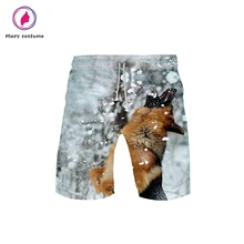 Немецкая овчарка шорты мужские Харадзюку пляжные шорты летние мужские модные для отдыха полиэстер 3D Популярные плавки