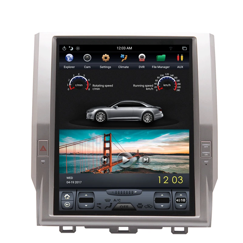 Cheap NAVITOPIA 12.1inch Vertical Screen Tesla Android 7.1 Car GPS Navigation for Toyota Tundra 2014-2018 Car DVD Multimedia Player 0 Cheap NAVITOPIA 12.1inch Vertical Screen Tesla Android 7.1 Car GPS Navigation for Toyota Tundra 2014-2018 Car DVD Multimedia Player 0