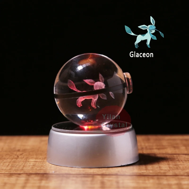 Хрустальный шар Pokeball K9 новый дизайн Pokemon Go светодиодный светильник|pokemon design|pokemon
