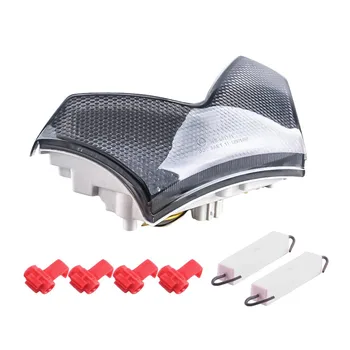 

For Kawasaki Ninja ZX14R 2006 2007 2008 2009 2010 Smoke LED Brake Turn Signal Tail Light Integrated