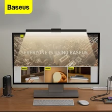 Baseus Computer Monitor Licht Einstellbar Hängen Lesen Licht Bildschirm LED Bar Auge-pflege Studie Tisch Lampe Büro Hause
