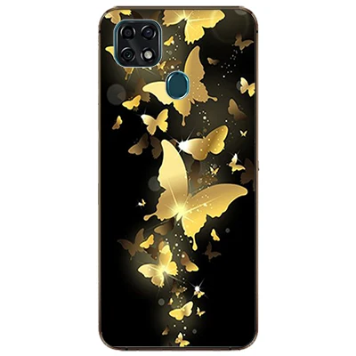Чехол для zte Blade 20 Smart V1050 чехол 6,4" роскошный силиконовый чехол с принтом Мягкий ТПУ чехол для телефона zte Blade 20 чехол