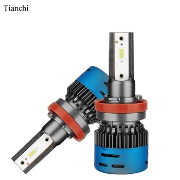 

High brightness 9005 9006 HB3 HB4 H7 H11 H4 HB2 Led Car Headlight CSP 1860 Chip Headlight Kits For Car
