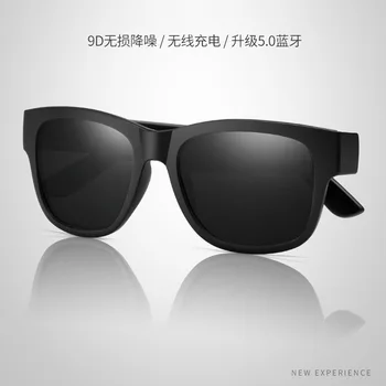 

Bone conduction sunglasses, Bluetooth wireless waterproof sports bone conduction headset glasses microphone music
