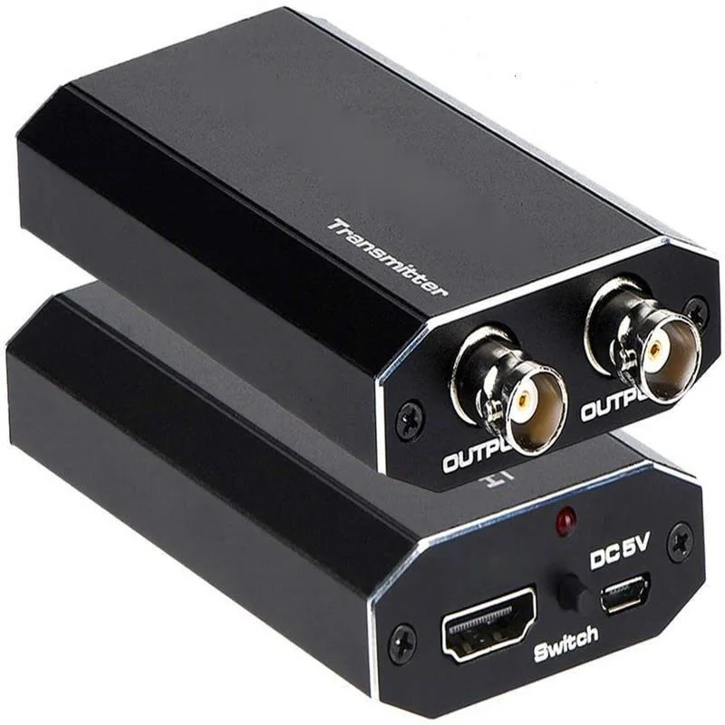 Профессиональный разъем BNC HDMI-совместим с аналоговым преобразователем сигнала AHD