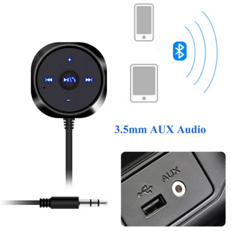 Популярный высококачественный автомобильный bluetooth-адаптер 2.1A USB Автомобильное зарядное устройство беспроводной аудио mp3-плеер приемник черный Bluetooth Автомобильный передатчик