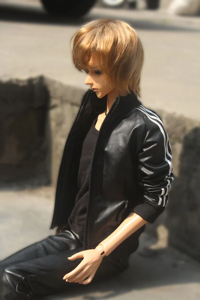 1/4 1/3 BJD кукла кожаная куртка пальто Одежда Аксессуары для BJD/SD ID72 сильный дядюшка, не включает в себя куклы, обувь, парик и другие E2621