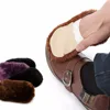 1Pcs Shoe Colors Soft Wool Polishing Shoes Clean Cleaning Gloves Shoe Care Brush Wipe Shoes Mitt Wholesale ► Photo 3/6