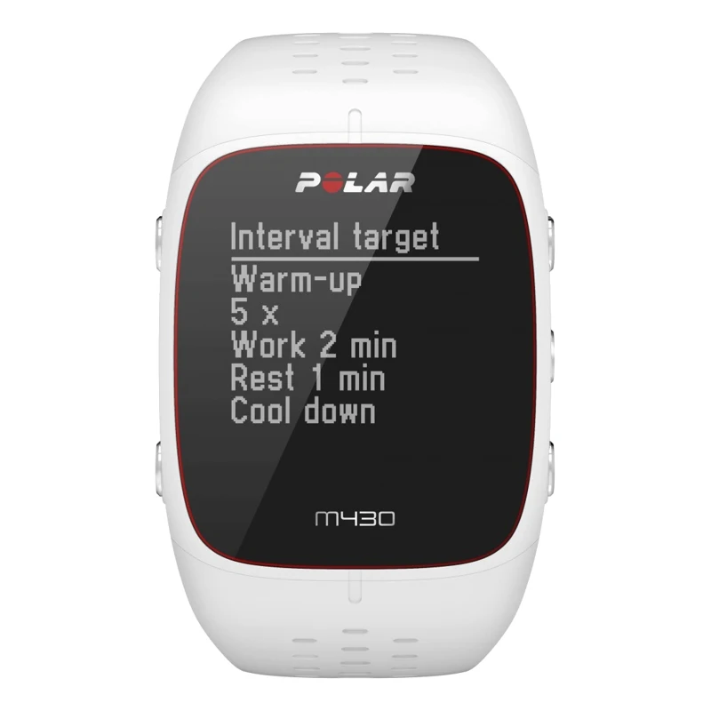 Спортивные часы для бега POLAR M430 WHI