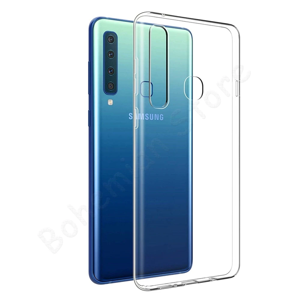 Чехол для телефона samsung A3 A5 A6 A7 A8 Plus A9 A9s Star Life Pro из мягкого ТПУ силикона Ультратонкий Прозрачный чехол