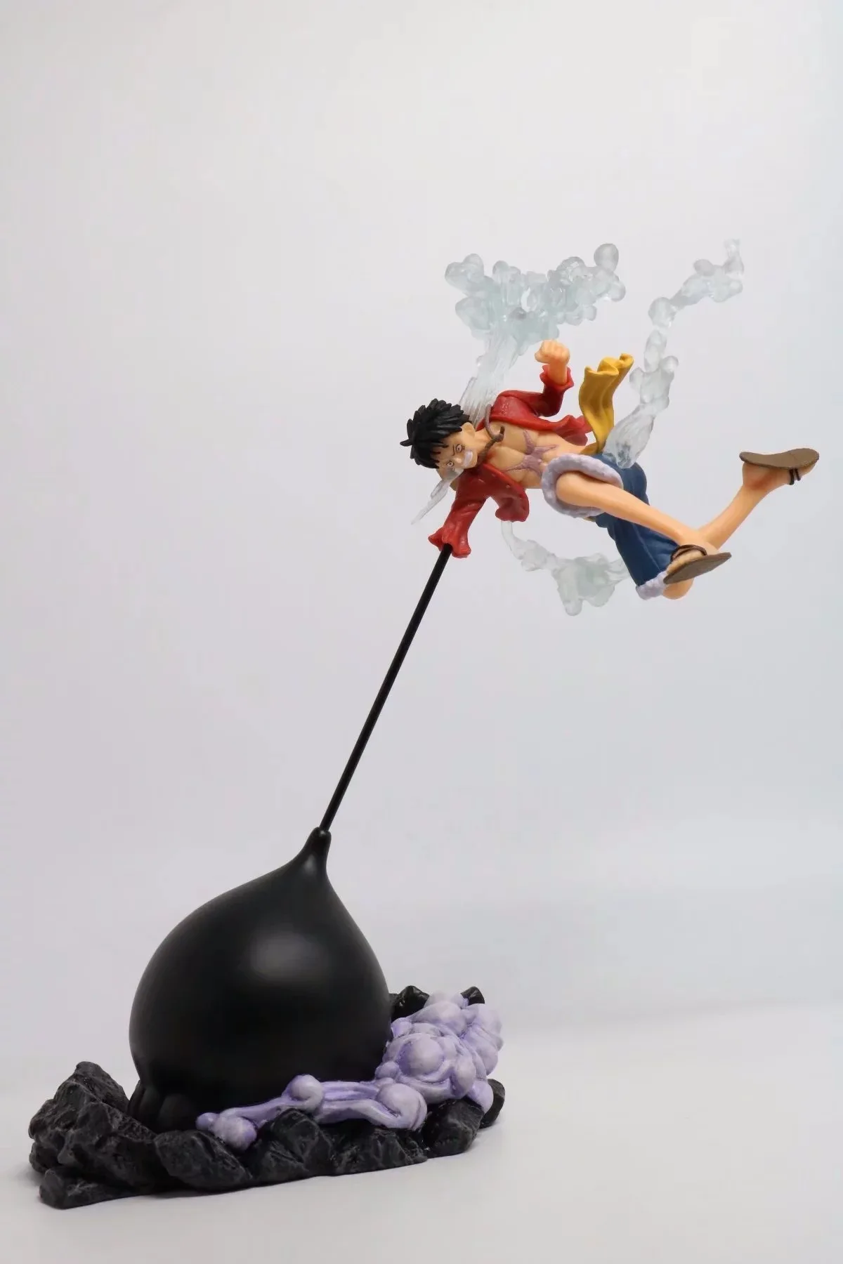 

Anime One Piece/Toy Straw Hat Boy Battle Form Giant Hand Third Gear Luffy Boxed Garage Kit