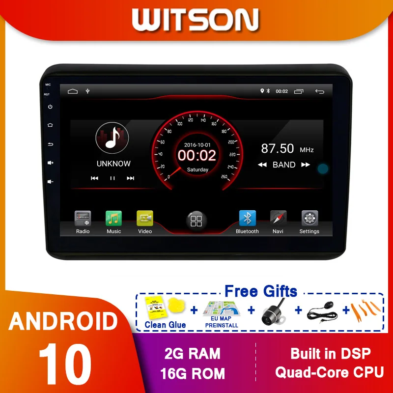 WITSON 10 2 &quotFULL HD сенсорный экран Android 0 Восьмиядерный Автомобильный GPS