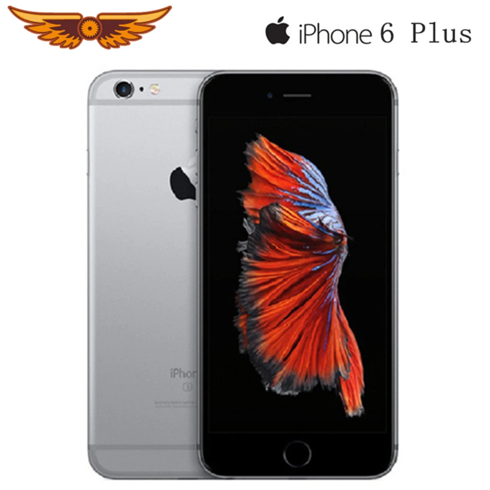 Оригинальный разблокированный сотовый телефон Apple iPhone 6 Plus экран 5 дюйма два ядра 1