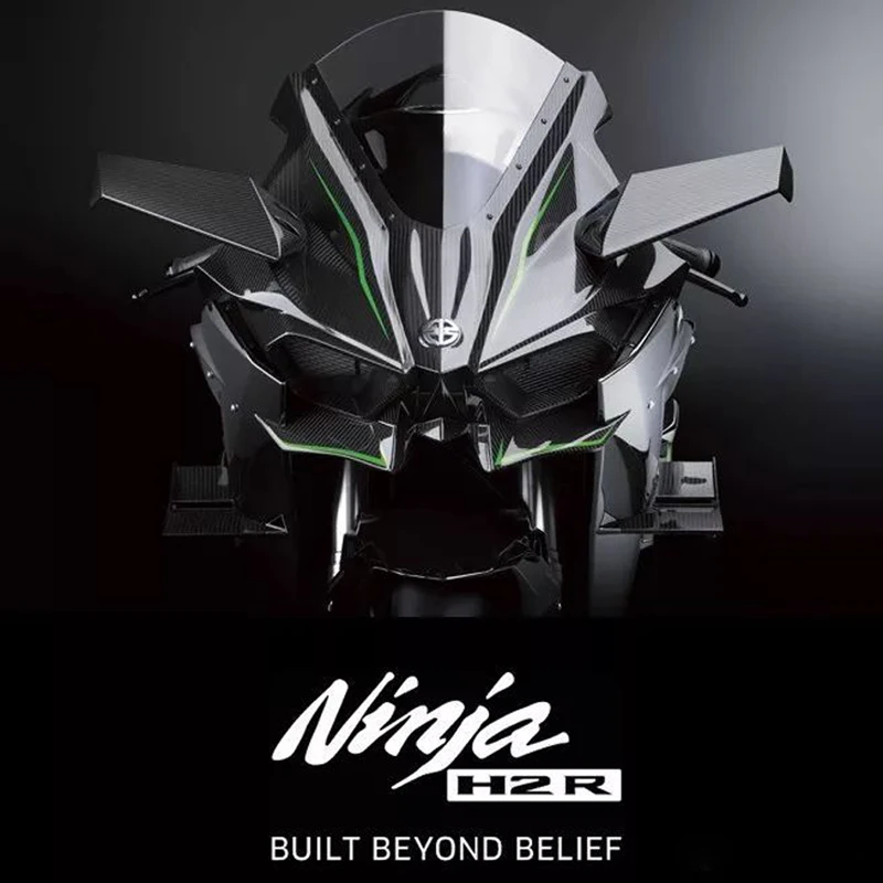 2021 New Winglets Air Deflector Fit For Kawasaki Ninja H2 H2r Zx-10r  2016-2021 Zx-10rr 2018-2021 100% Carbon Fiber Original 1:1 - Full Fairing  Kits - AliExpress