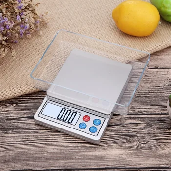 

Portable Stainless Steel Digital Electronic Kitchen Food Electronic Jewelry Weighing Scale LCD High Precision Measuring Tools